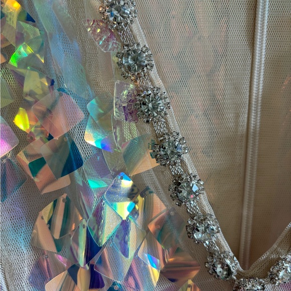 Iridescent Sequin Gown - Picture 4 of 6